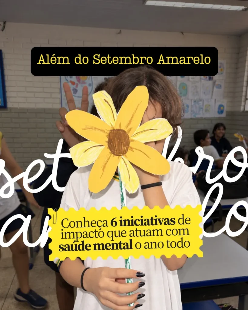 Setembro Amarelo — Iniciativas de impacto em saúde mental