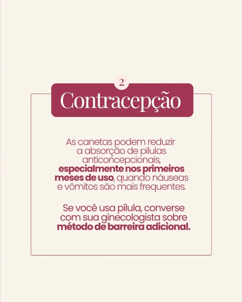 Saúde da mulher — Canetas emagrecedoras e planejamento de gravidez