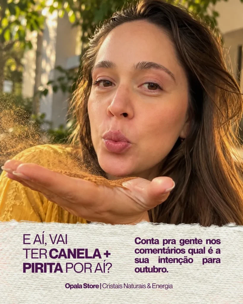 Opala Store — Ritual da canela + pirita