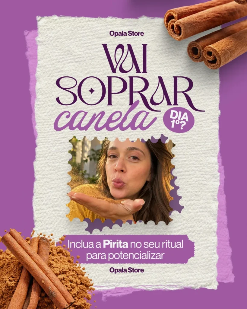 Opala Store — Ritual da canela + pirita